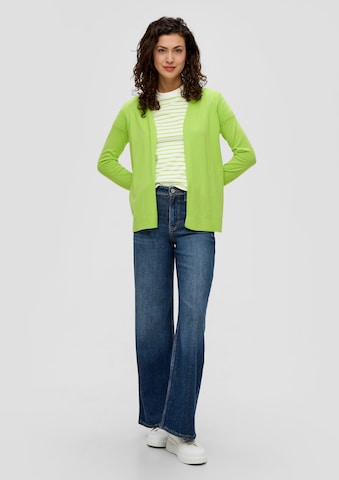 Cardigan s.Oliver en vert