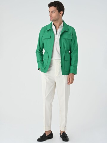 Antioch Between-seasons coat in Green