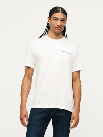 REPLAY Shirt in Wit