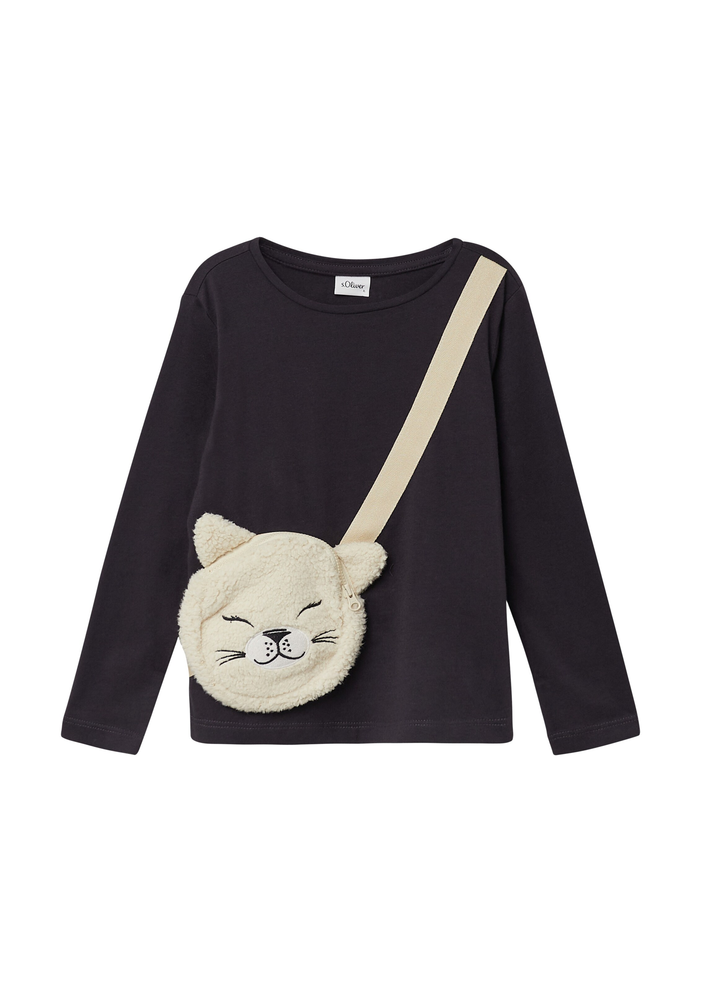 s.Oliver Shirt in Grau: Vorderseite