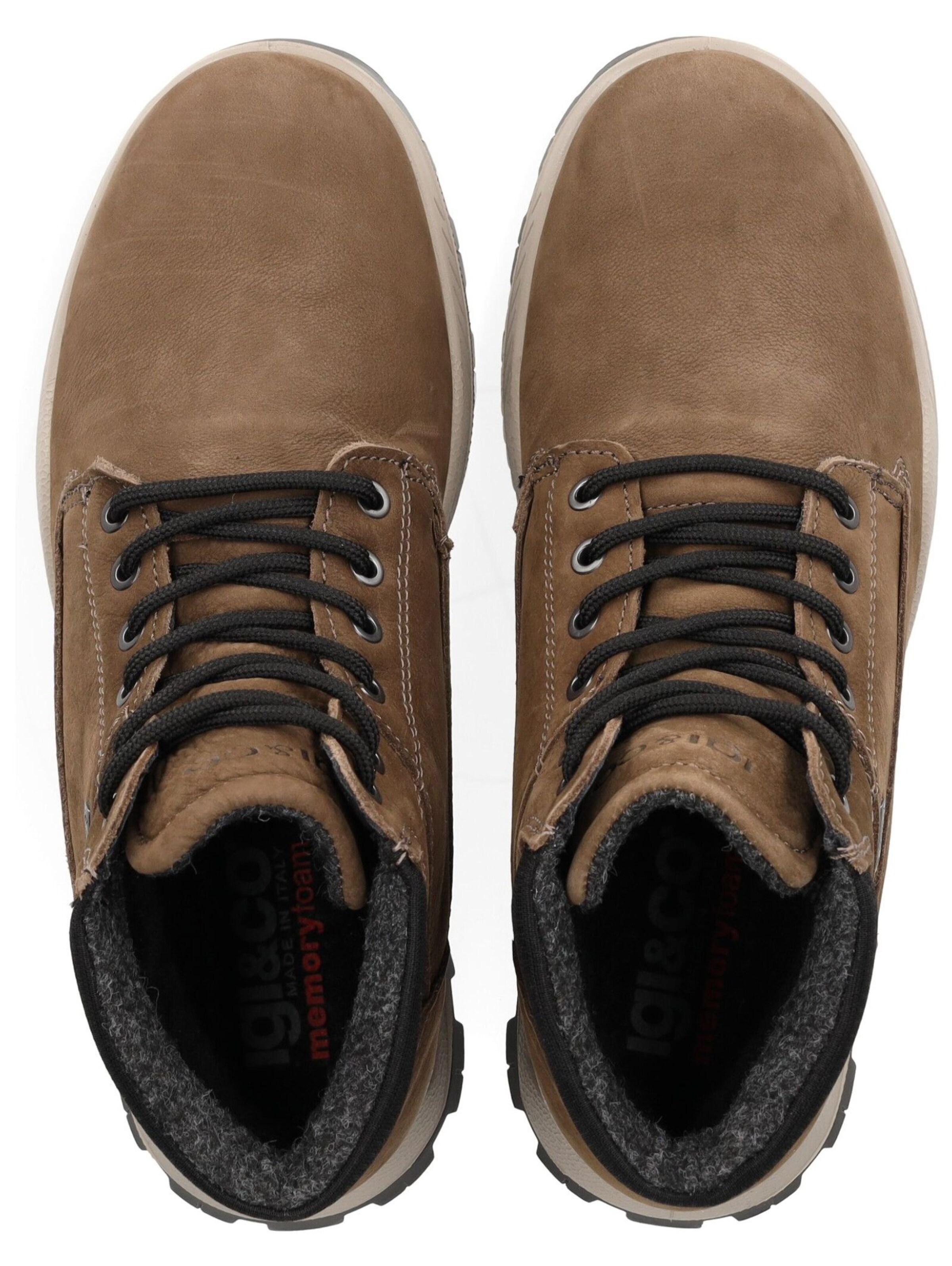 Boots stringati di IGI&CO in marrone