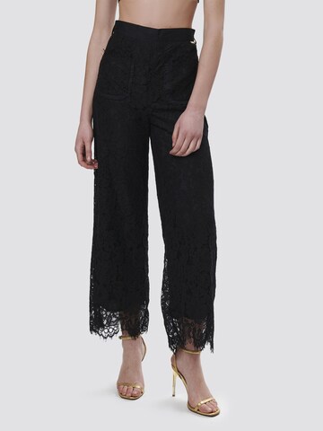 Influencer Wide Leg Bukser i sort: forside