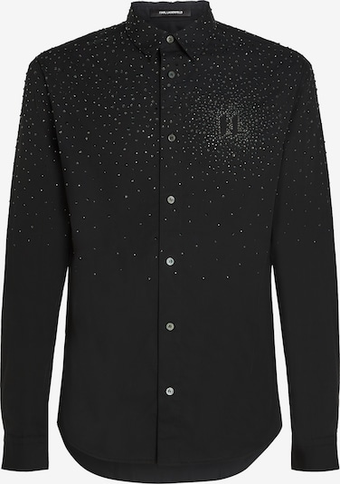 Marškiniai 'RHINESTONE DEGRADÉ' iš Karl Lagerfeld, spalva – juoda, Prekių apžvalga