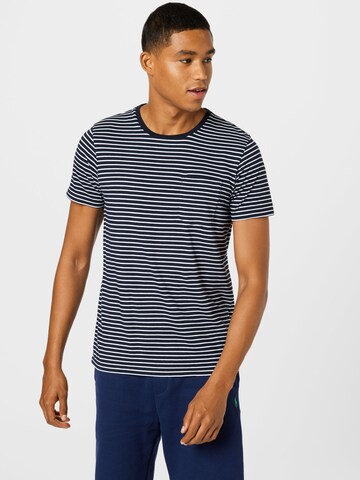 Tricou 'WILLIAMS' de la Club Monaco pe albastru: față