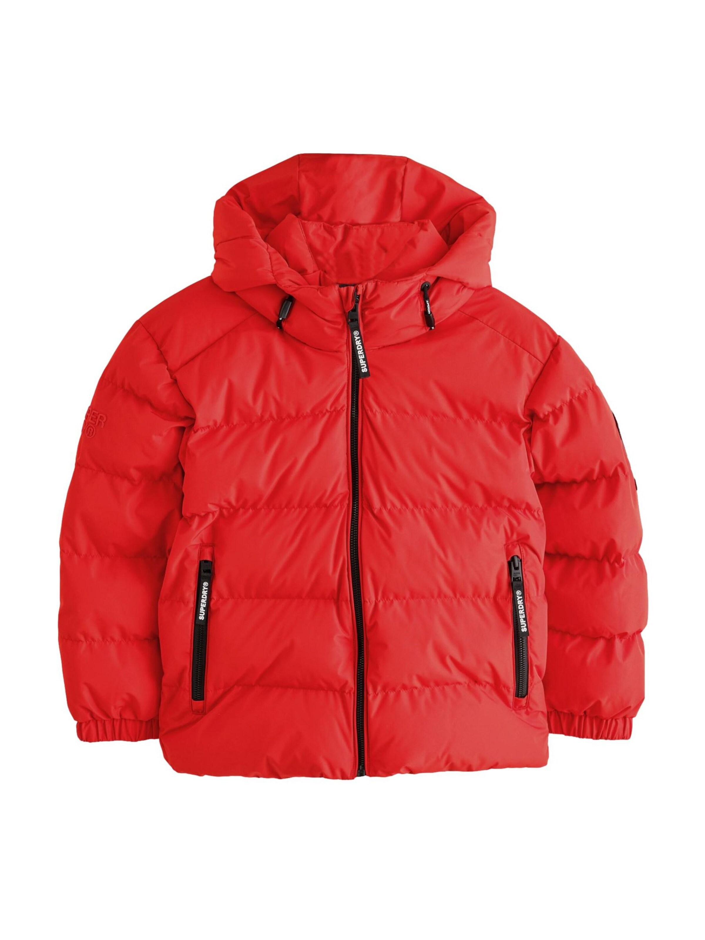 Superdry & Co Kurtka zimowa w kolorze czerwony: przód