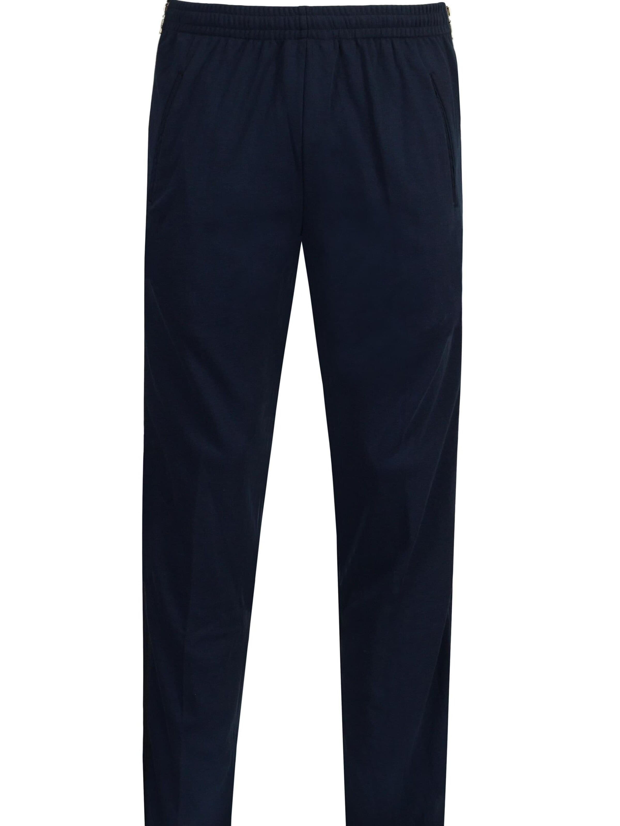 HAJO Regular Pants 'Herren Rehahose mit Zipper, Premium Komfort' in Blue: front