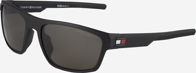 TOMMY HILFIGER Lunettes de soleil '1978/S' en rouge feu / noir / blanc, Vue avec produit