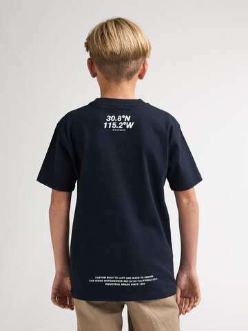Petrol Industries Shirt 'Bandolera' in Blauw