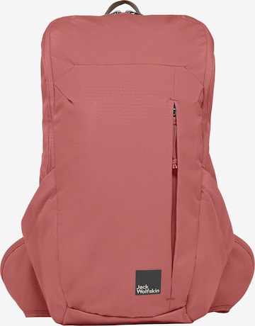 JACK WOLFSKIN Backpack in Red: front