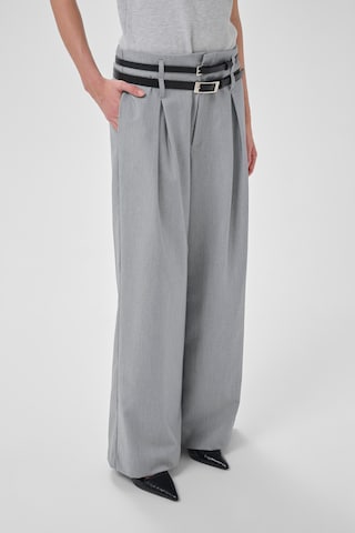 My Essential Wardrobe Loose fit Pants 'Hanna' in Grey