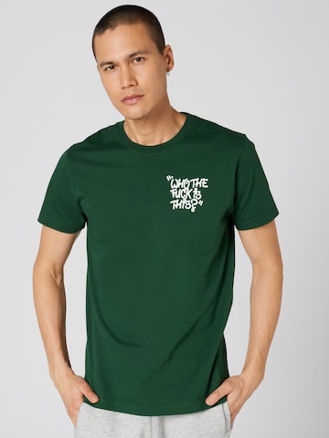 ABOUT YOU x Dardan Shirt 'Theo' in Groen