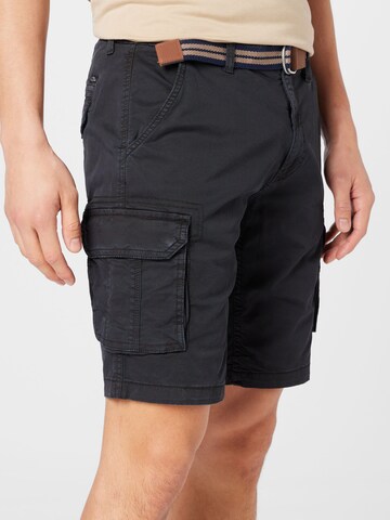 BLEND Regular Cargo trousers in Black