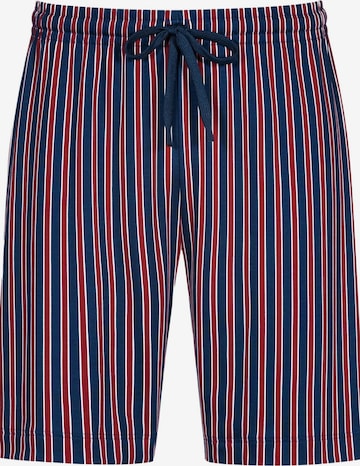 Mey Pyjamabroek 'Graphic Stripes' in Rood: voorkant