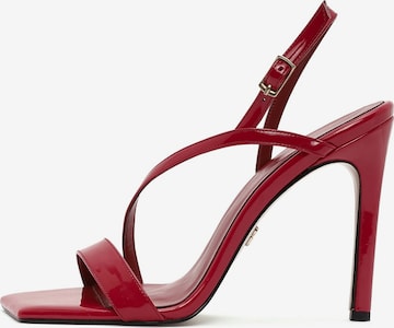 Derimod Strap sandal in Red: front