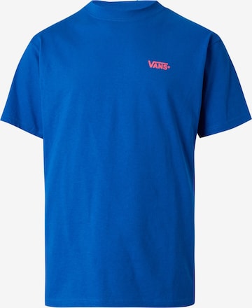 VANS - Camiseta 'NEW LEFT CHEST' en azul: frente