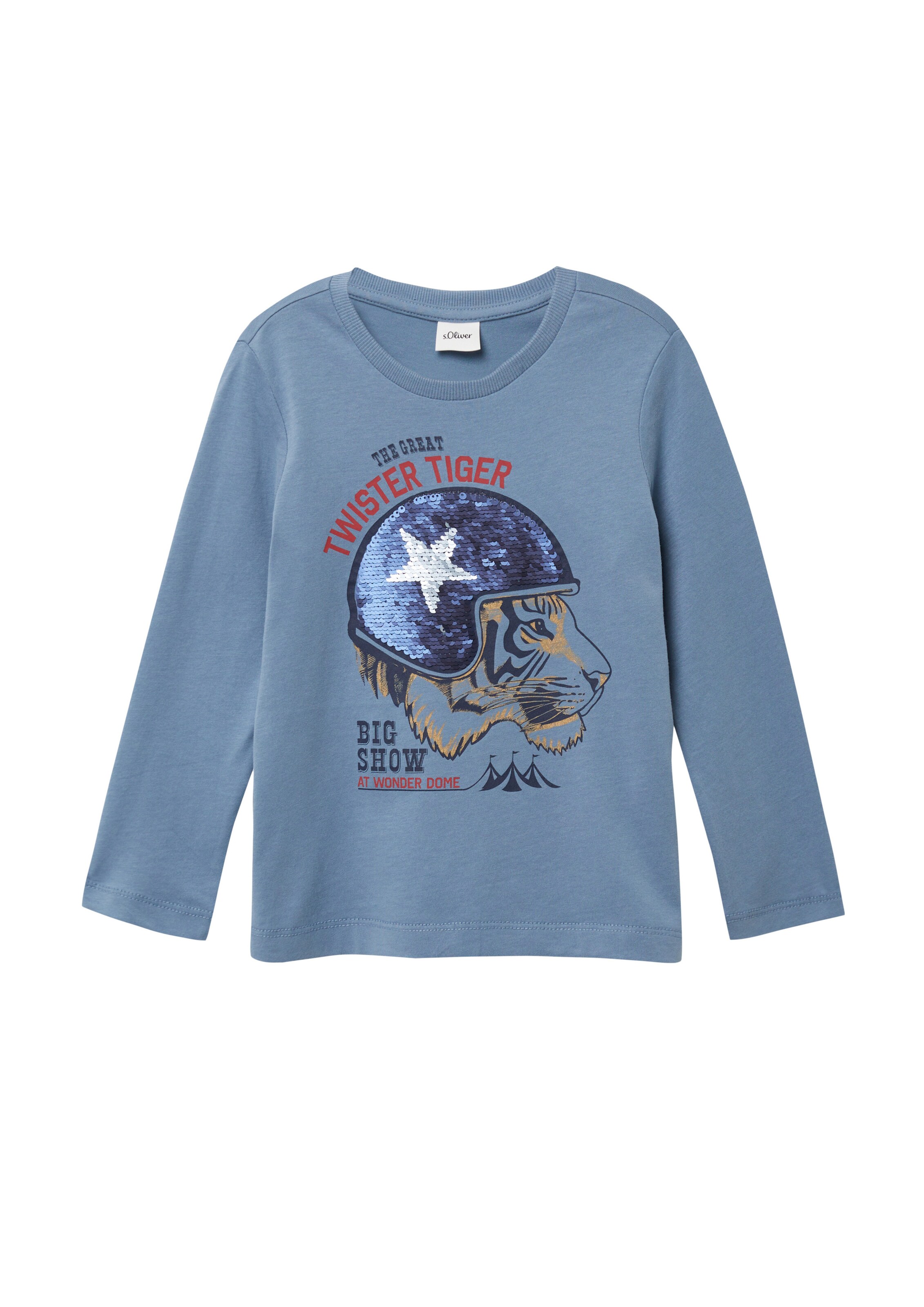 s.Oliver Shirt in Blau: Vorderseite