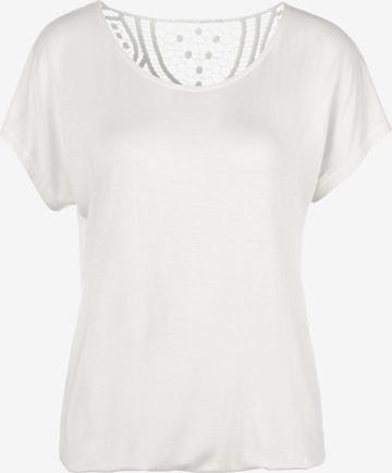 T-shirt VIVANCE en blanc : devant