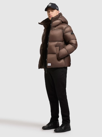 khujo Winterjacke 'Dane' in Braun