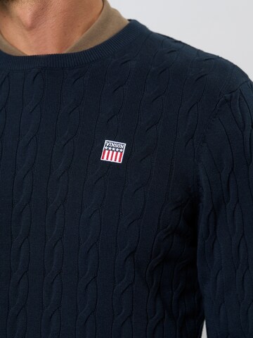 Pull-over 'Grant' VINSON en bleu