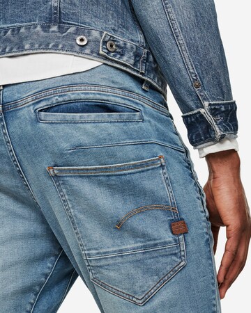 Coupe slim Jean G-Star RAW en bleu