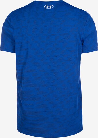 T-Shirt fonctionnel 'Novelty' UNDER ARMOUR en bleu