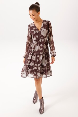 Aniston CASUAL Shirt Dress in Beige: front