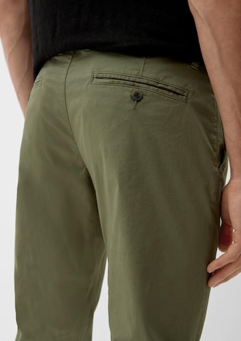 Slimfit Pantaloni chino di s.Oliver in verde