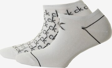 Calvin Klein Underwear Socks in White: front