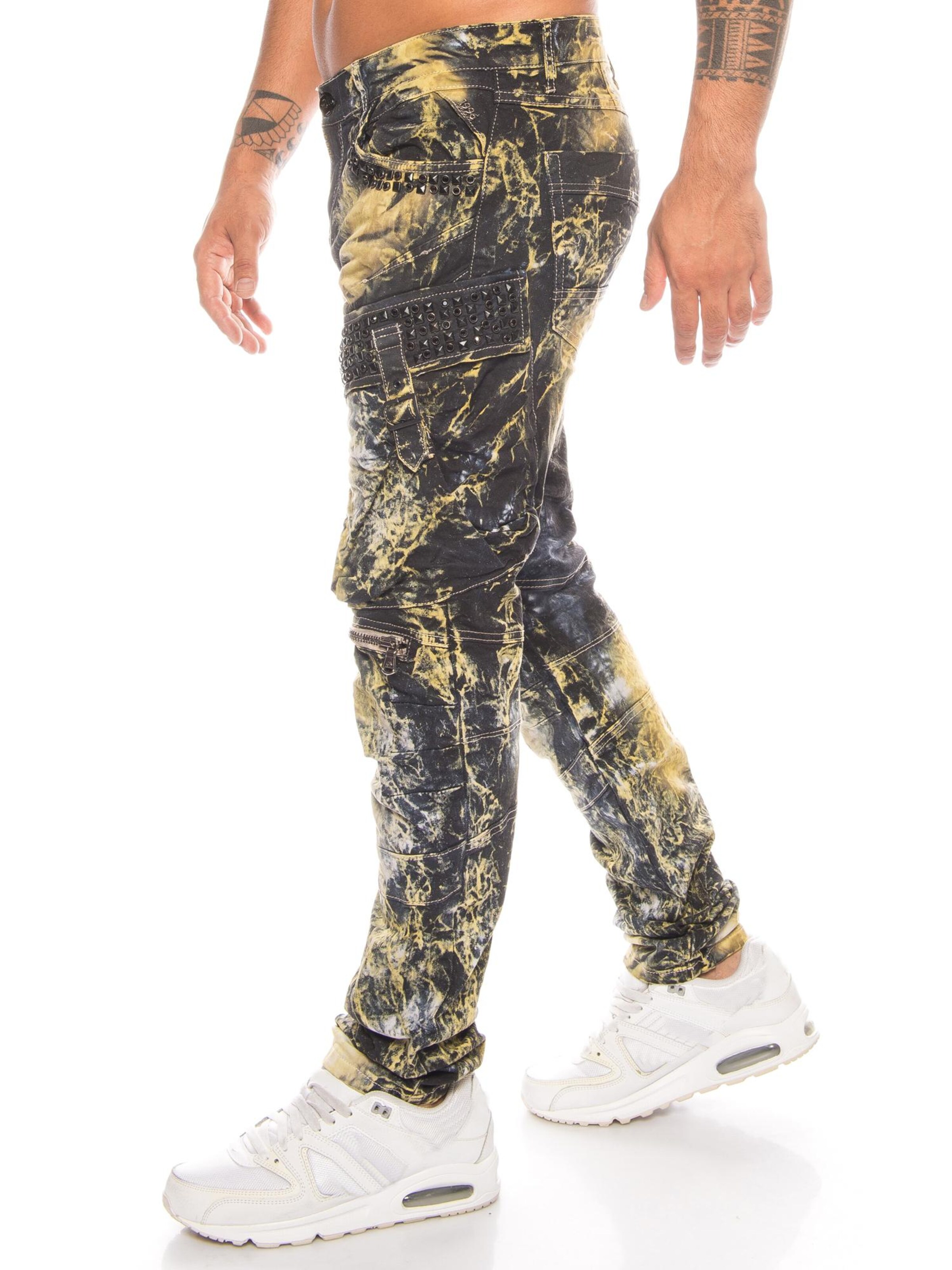 CIPO & BAXX Regular Jeans 'BJ494' in Grün