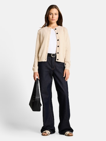 TOM TAILOR Gebreid vest in Beige