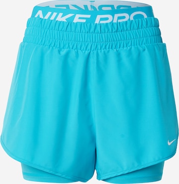 regular Pantaloni sportivi di NIKE in blu: frontale