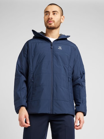 Haglöfs Outdoor jacket 'Mimic Silver' in Blue: front