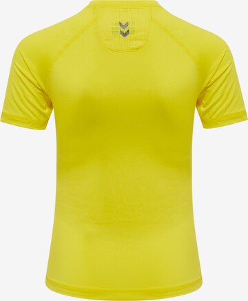 T-Shirt fonctionnel Hummel en jaune