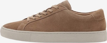 MANGO MAN Sneakers 'Metrosue' in Brown: front
