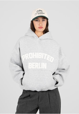 pilka Prohibited Megztinis be užsegimo 'Berlin'