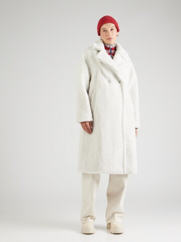 Maze Between-seasons coat in White: front