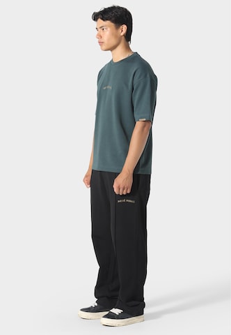 Pas De Monaco Loose fit Trousers 'Broderie' in Black