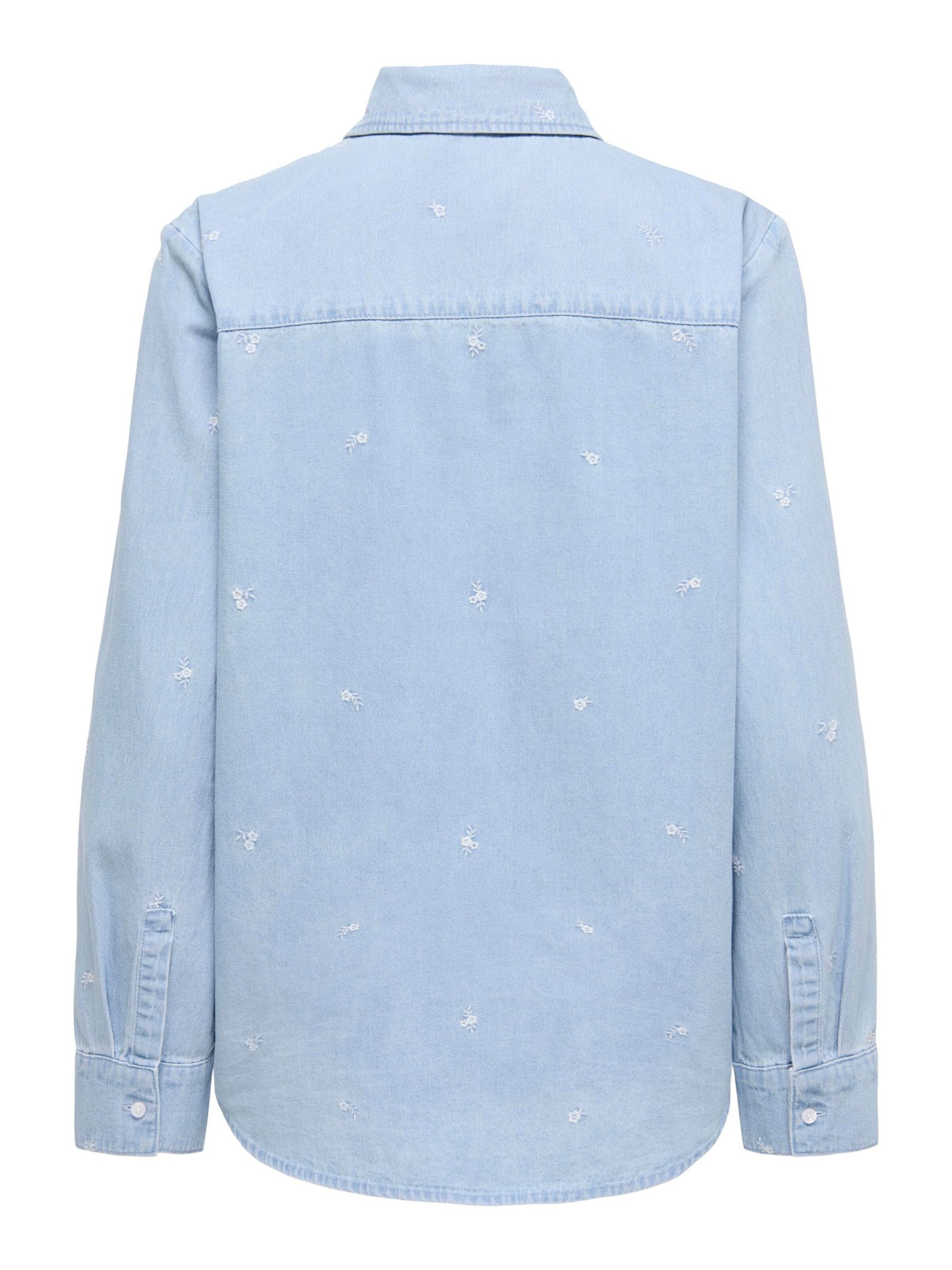 Chemisier 'ONLViola' ONLY en bleu