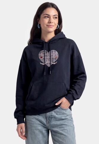 MYMO - Sudadera en azul: frente