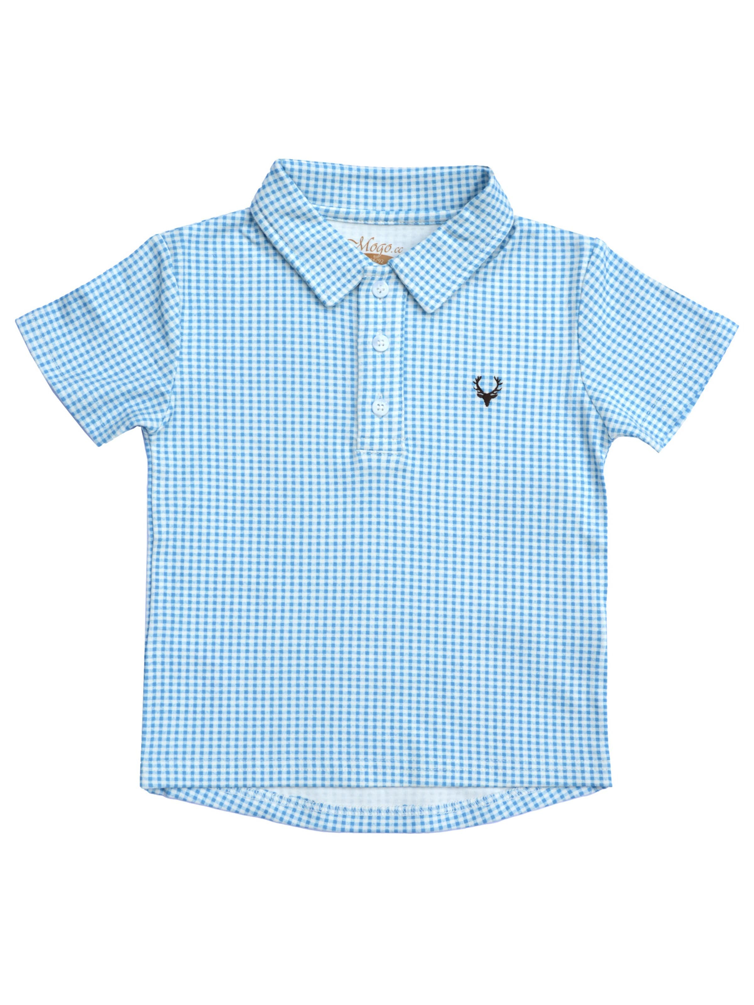 Mogo Shirt 'Mogoshirt'‌‌‌‌‌ in Blau: Vorderseite