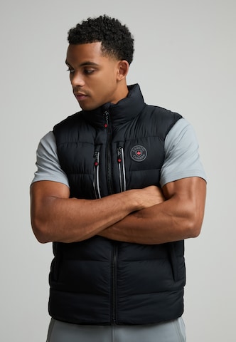 Zavetti Canada Bodywarmer 'Atlin 2.0 ' in Zwart: voorkant