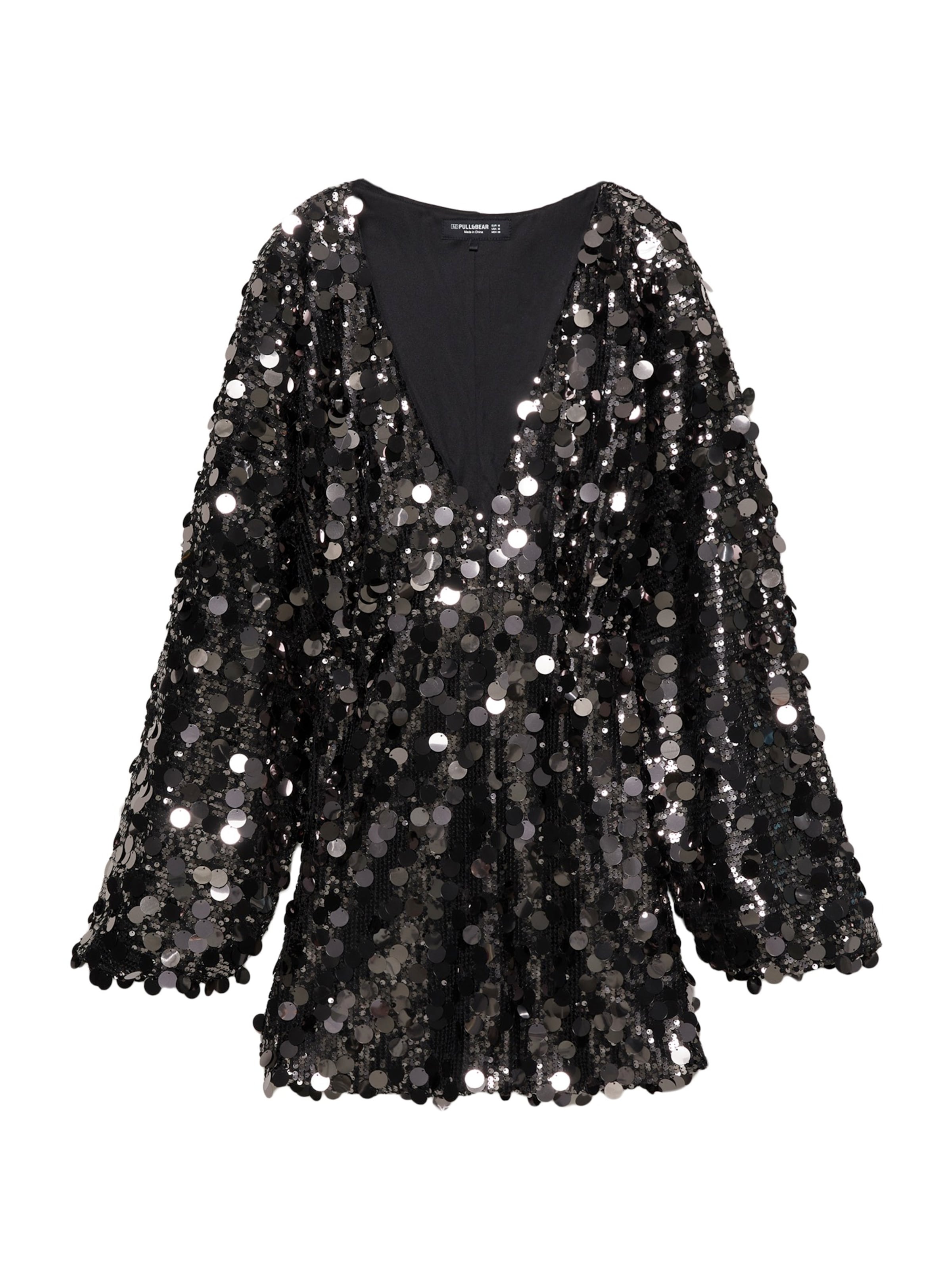 Pull&Bear Dress in Grey: front