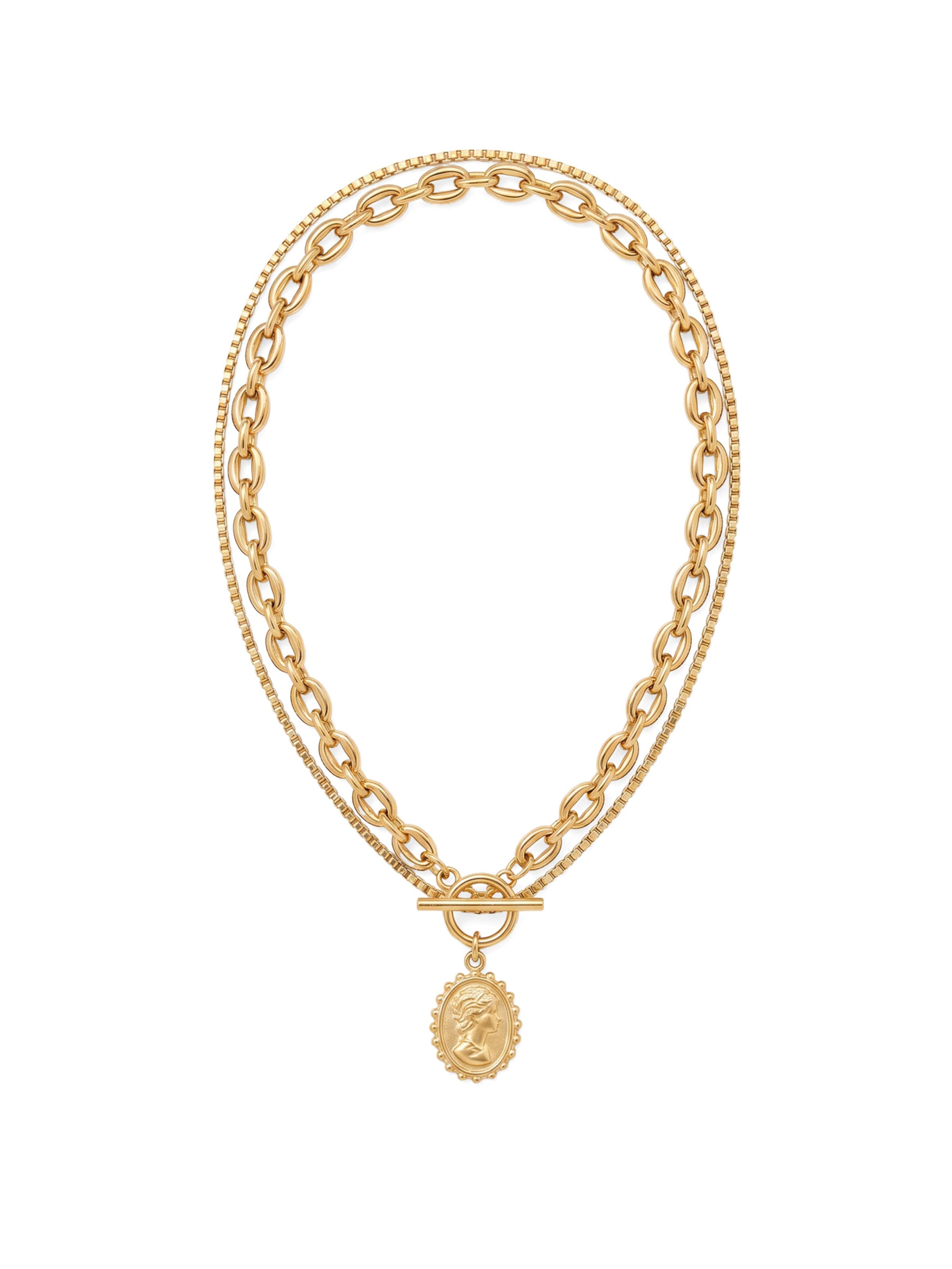 Nemomatheo Necklace 'Victoria' in Gold: front