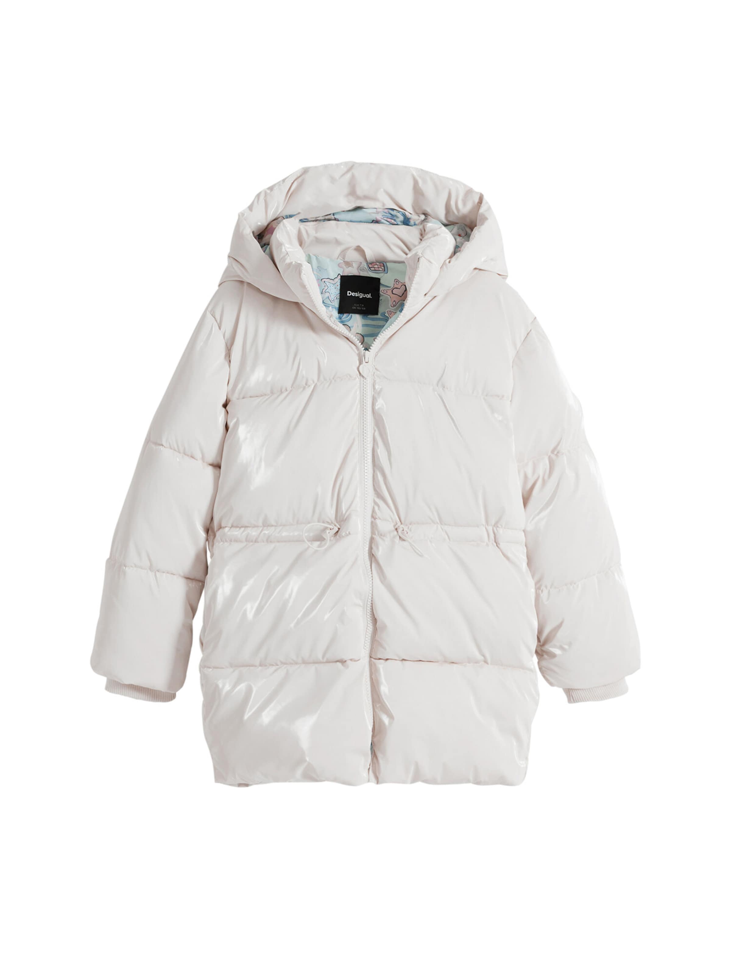 Desigual Vinterjakke i hvid: forside