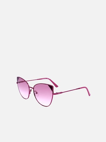 Karl Lagerfeld Zonnebril in Roze: voorkant