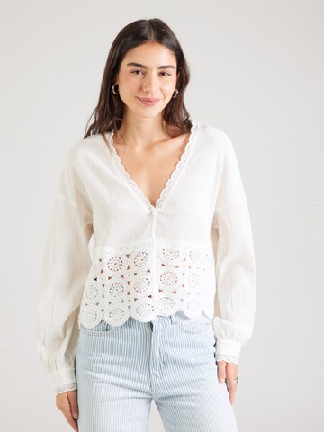 OH APRIL Bluse 'Tayio' in Weiß: Vorderseite