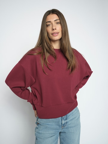 Sweat-shirt 'MMKiki Celli' MOS MOSH en rouge : devant