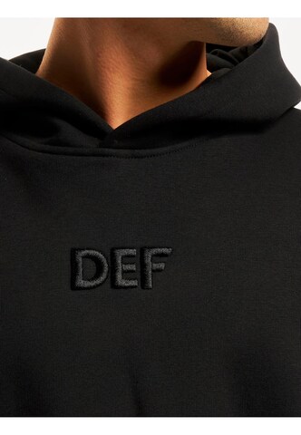 DEF - Sweatshirt em preto