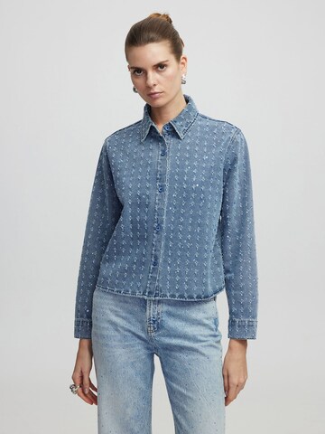 Ipekyol Blouse in Blue: front