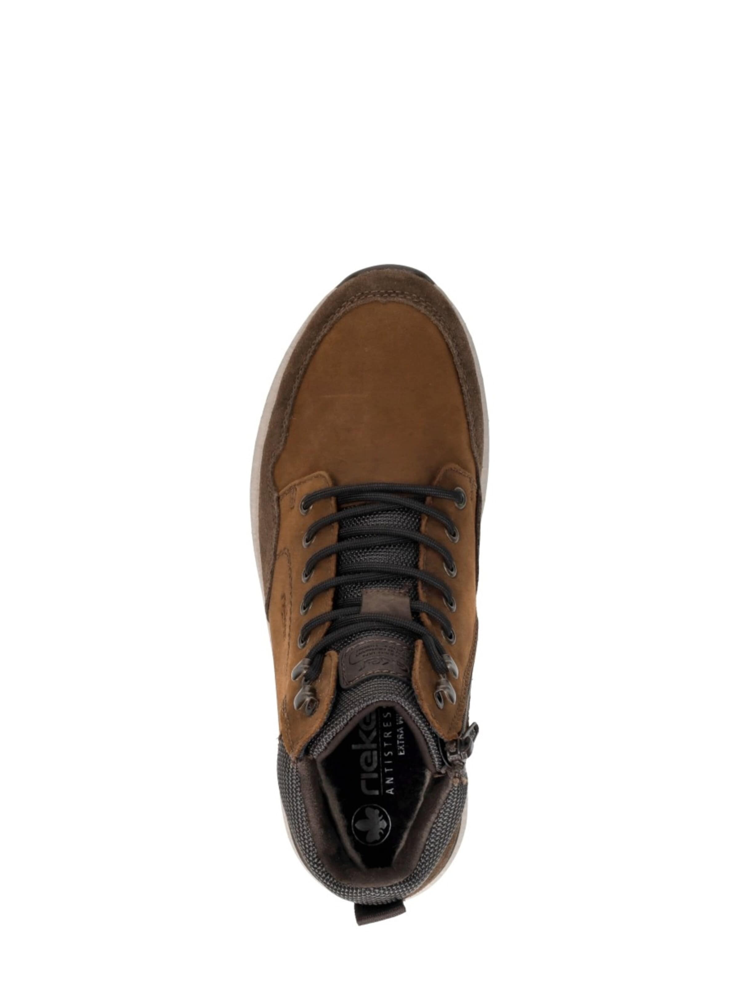 Bottes à lacets 'Veterschoenen Hoog' Rieker en marron